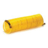 Recoil Air Hose - Yellow, 1/4" x 25 Ft, 1/4", Nylon, 120 PSI