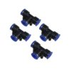 PUSH-TO-CONNECT - 1/2", N/A, 4 pcs, T Fitting